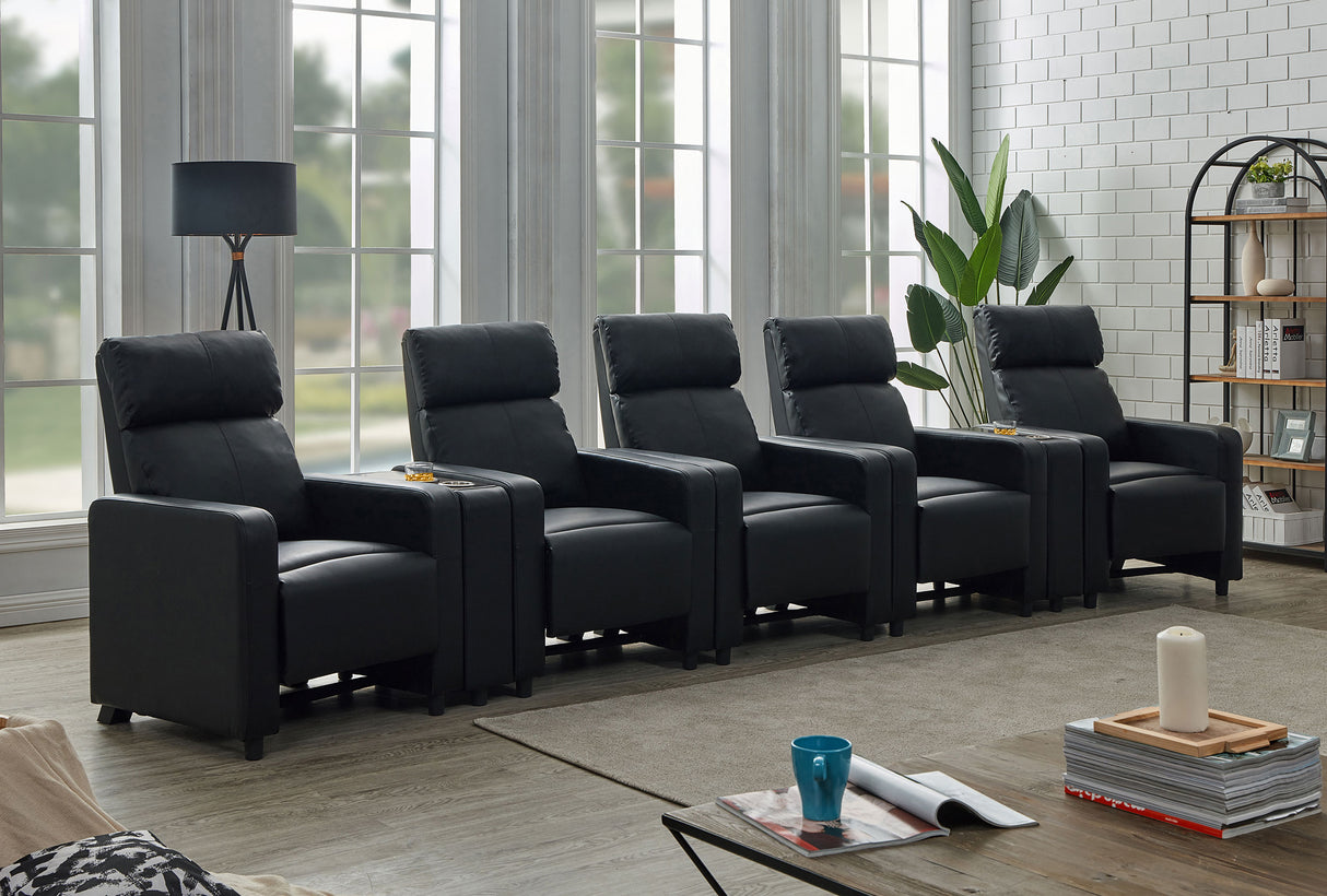 Toohey Home Theater Seating - galleria furniture outlet