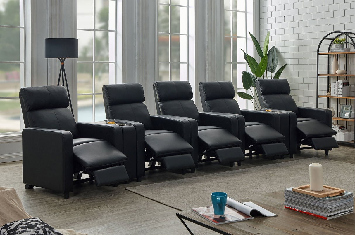 Toohey Home Theater Seating - galleria furniture outlet
