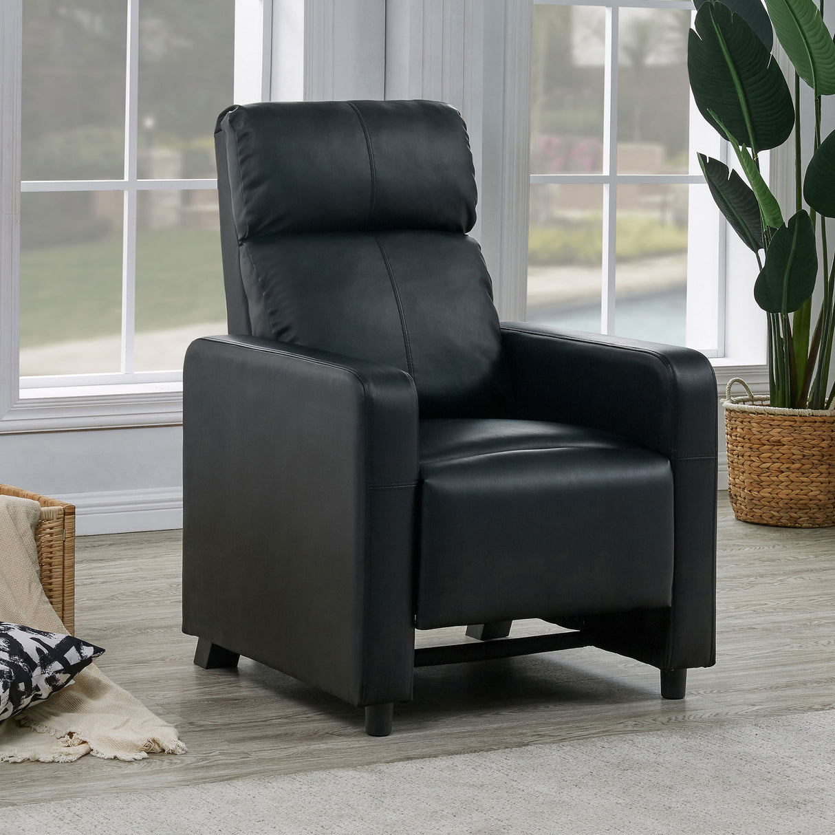 Toohey Push Back Recliner - galleria furniture outlet