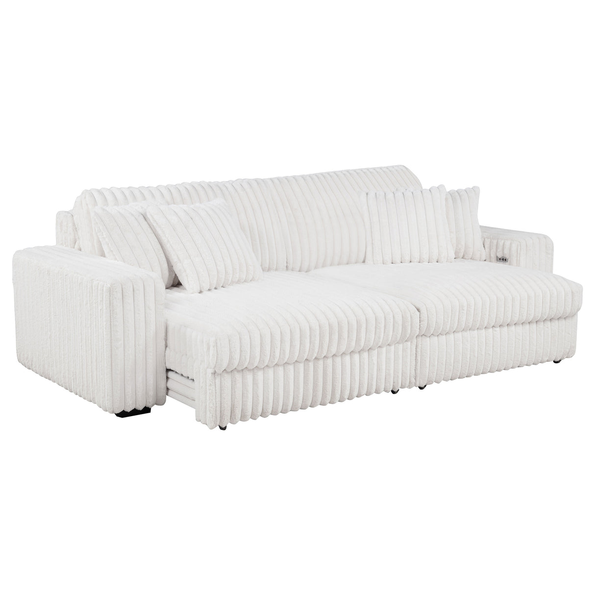 Jacana Sofa with Power Chaise - galleria furniture outlet