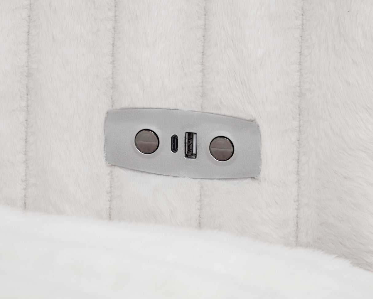 Jacana Sofa with Power Chaise - galleria furniture outlet