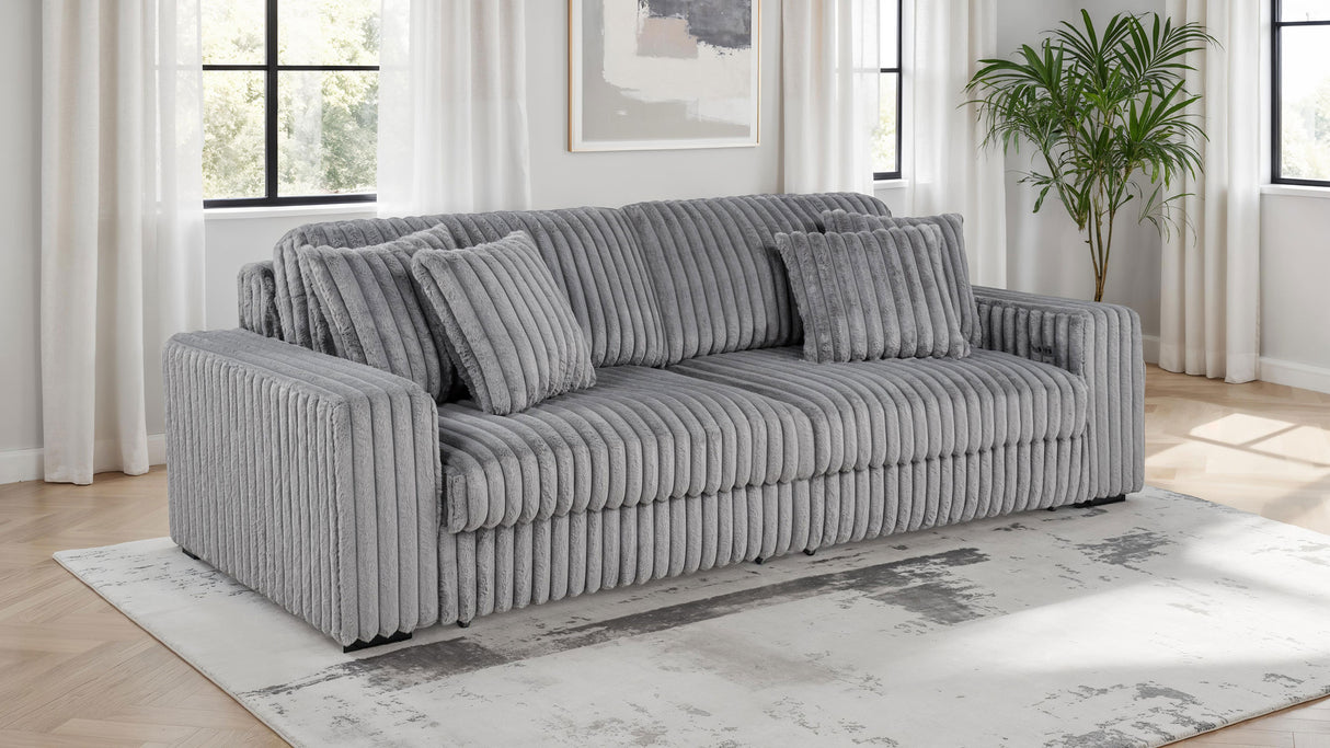 Jacana Sofa with Power Chaise - galleria furniture outlet
