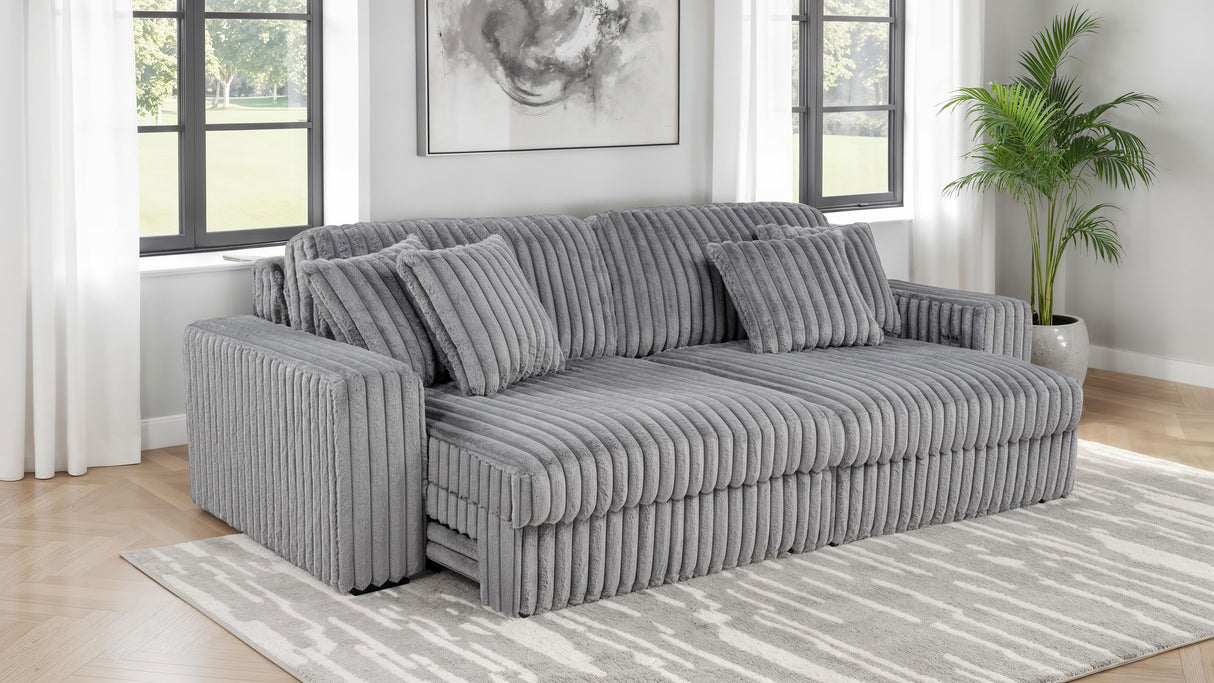Jacana Sofa with Power Chaise - galleria furniture outlet