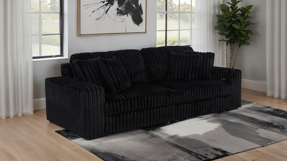 Jacana Sofa with Power Chaise - galleria furniture outlet