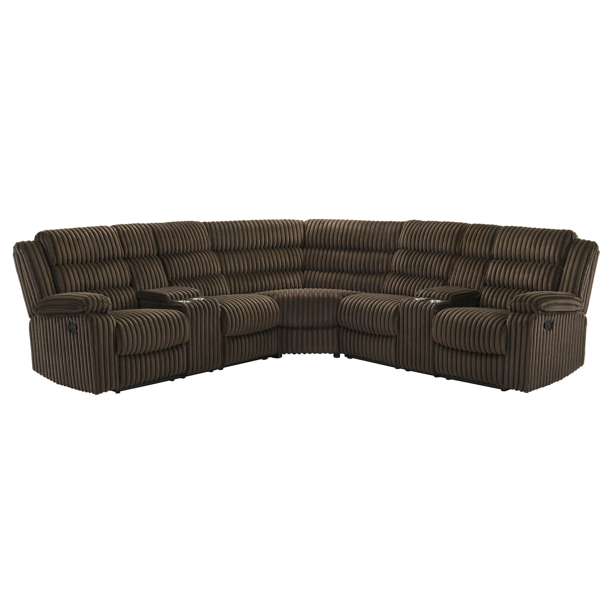 Atkinson Reclining Sectional Sofa - galleria furniture outlet