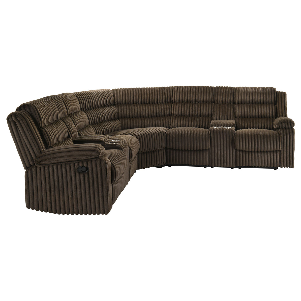 Atkinson Reclining Sectional Sofa - galleria furniture outlet