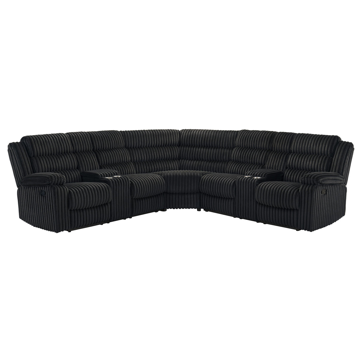 Atkinson Reclining Sectional Sofa - galleria furniture outlet