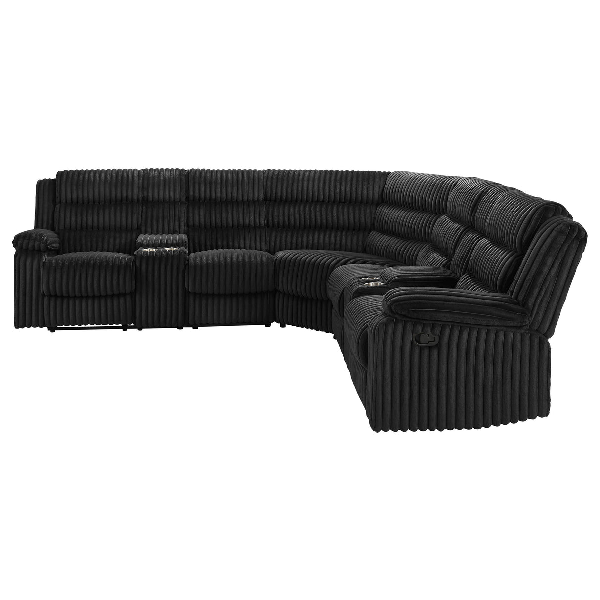 Atkinson Reclining Sectional Sofa - galleria furniture outlet