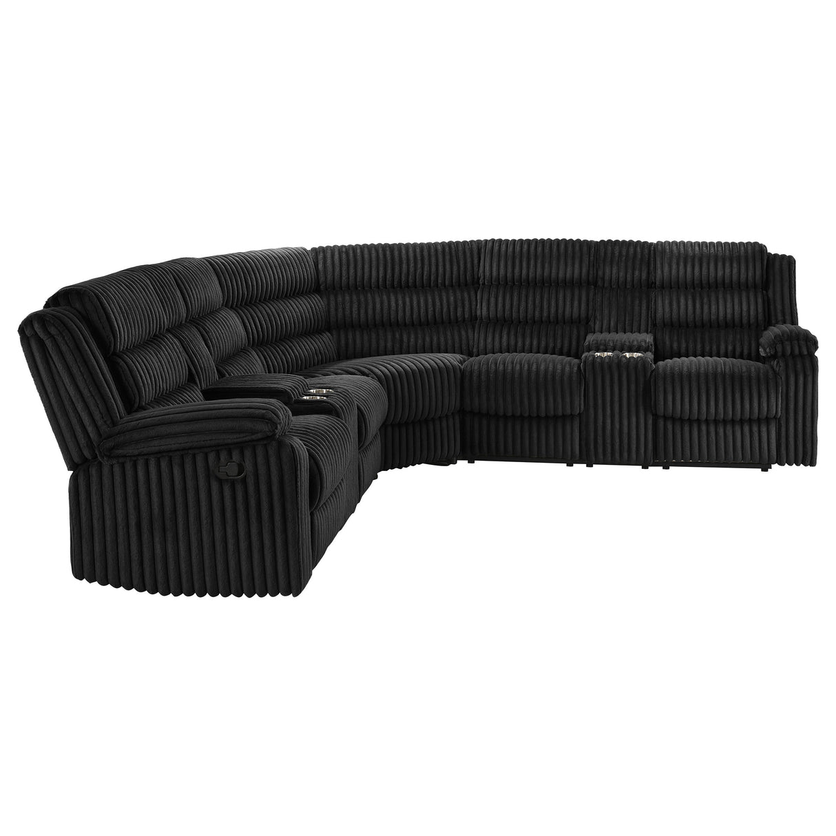 Atkinson Reclining Sectional Sofa - galleria furniture outlet