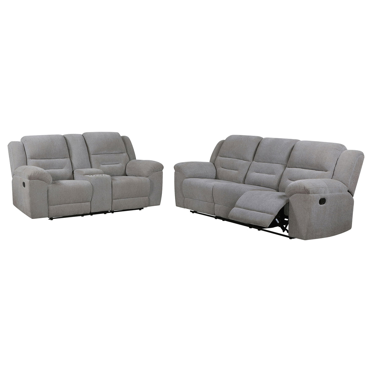 Gilson Reclining Sofa Set - galleria furniture outlet