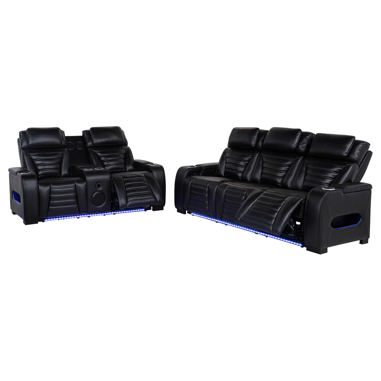 Zuma Dual Power Reclining Sofa Set
