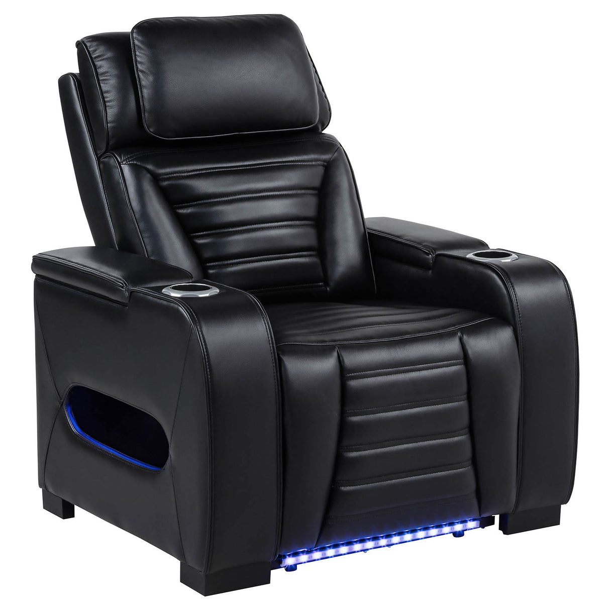 Zuma Dual Power Recliner - galleria furniture outlet