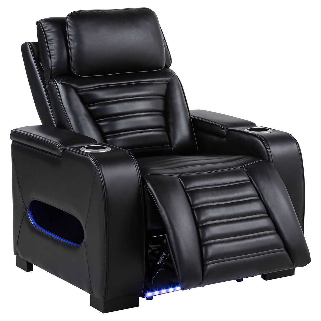 Zuma Dual Power Recliner - galleria furniture outlet