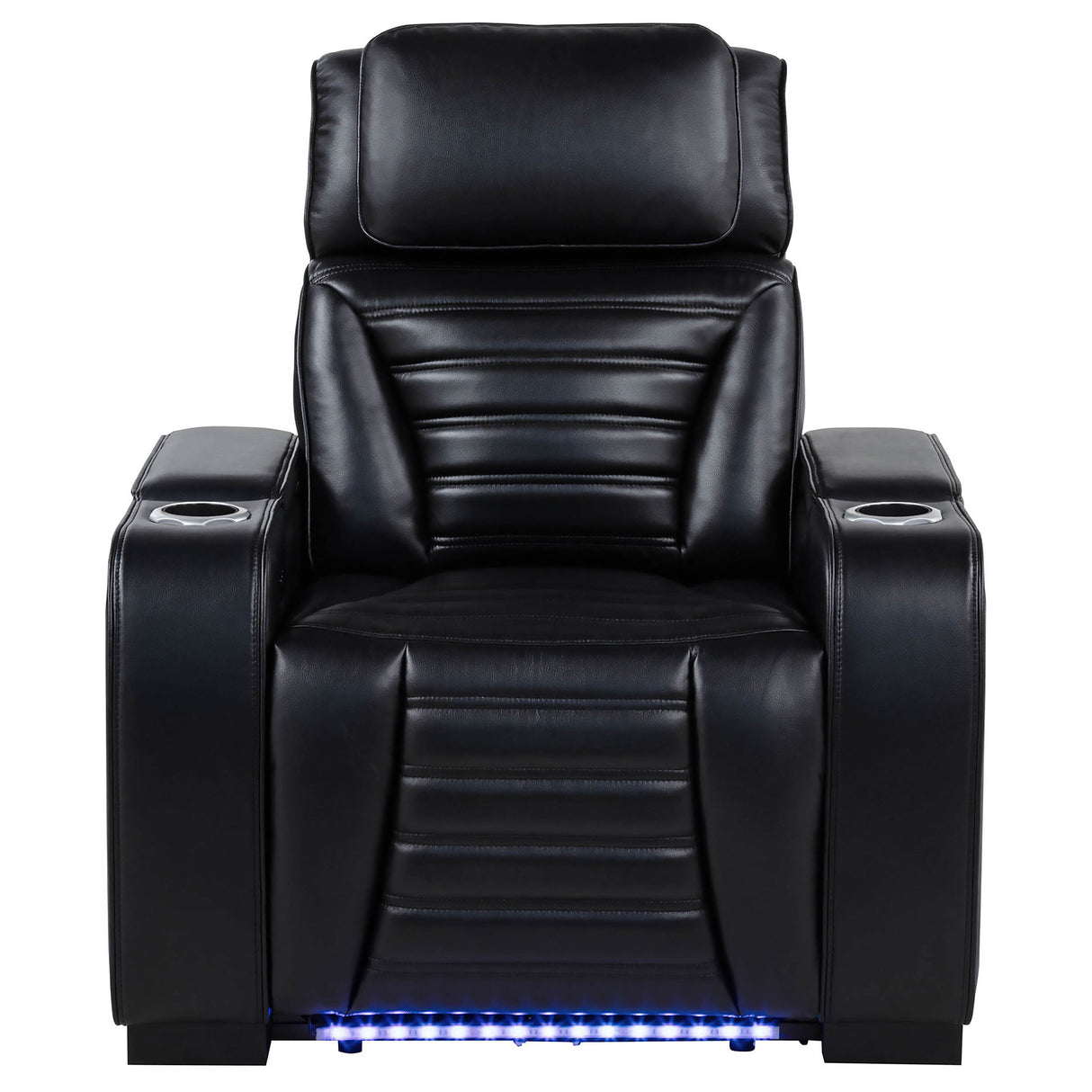 Zuma Dual Power Recliner - galleria furniture outlet