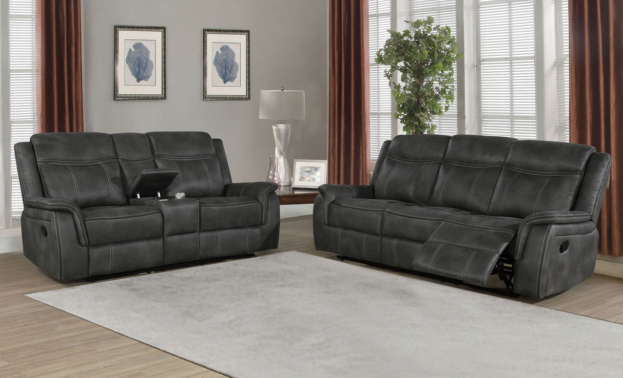 Lawrence Reclining Sofa Set - galleria furniture outlet