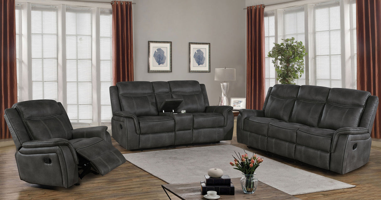 Lawrence Reclining Sofa Set - galleria furniture outlet
