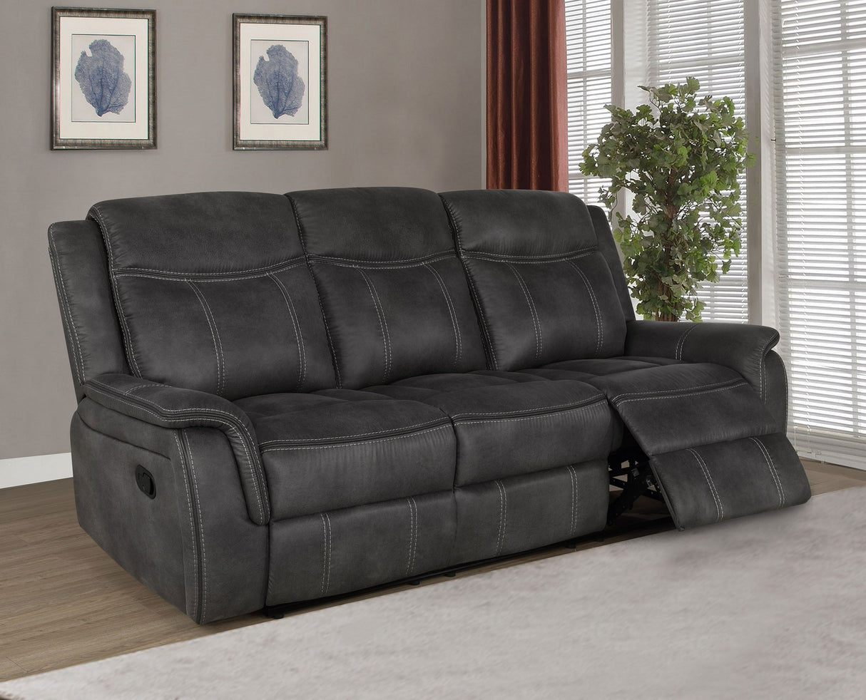 Lawrence Reclining Sofa - galleria furniture outlet