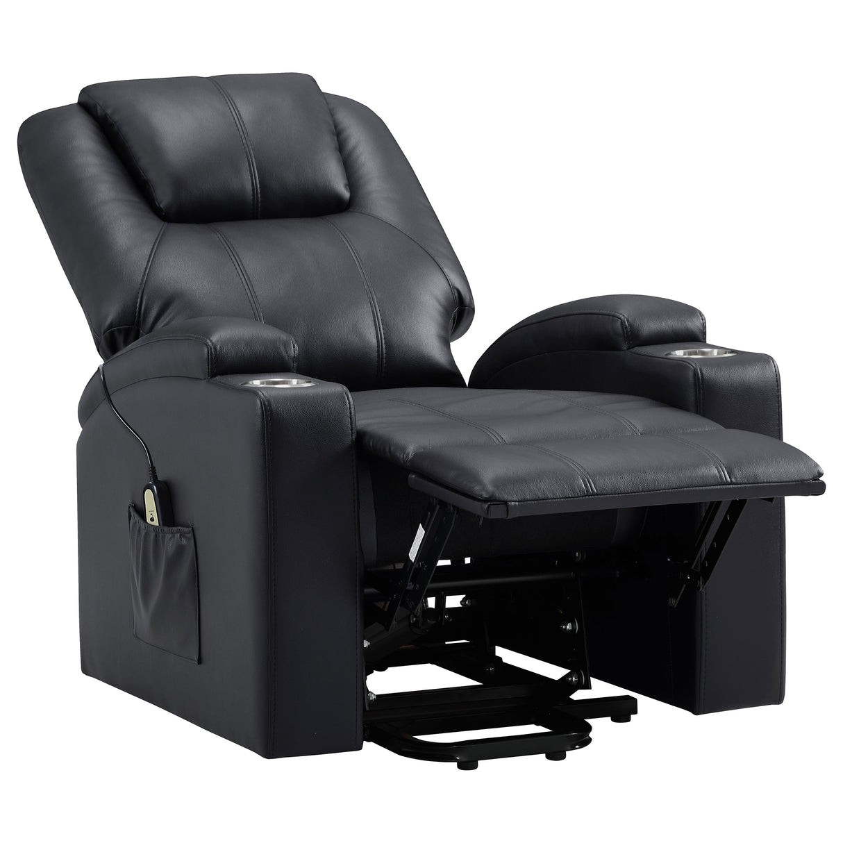 Armstrong Power Lift Massage Recliner - galleria furniture outlet