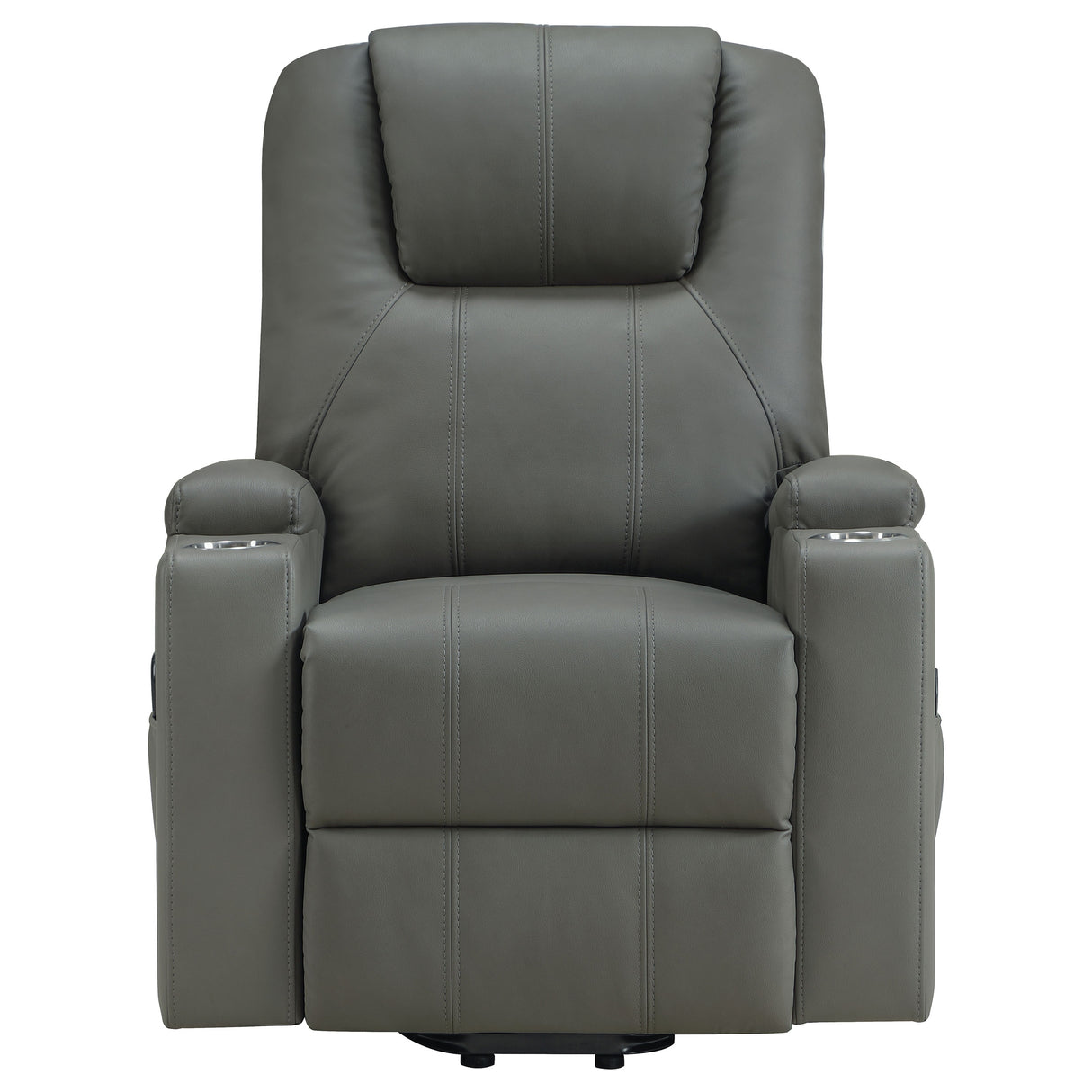 Armstrong Power Lift Massage Recliner - galleria furniture outlet