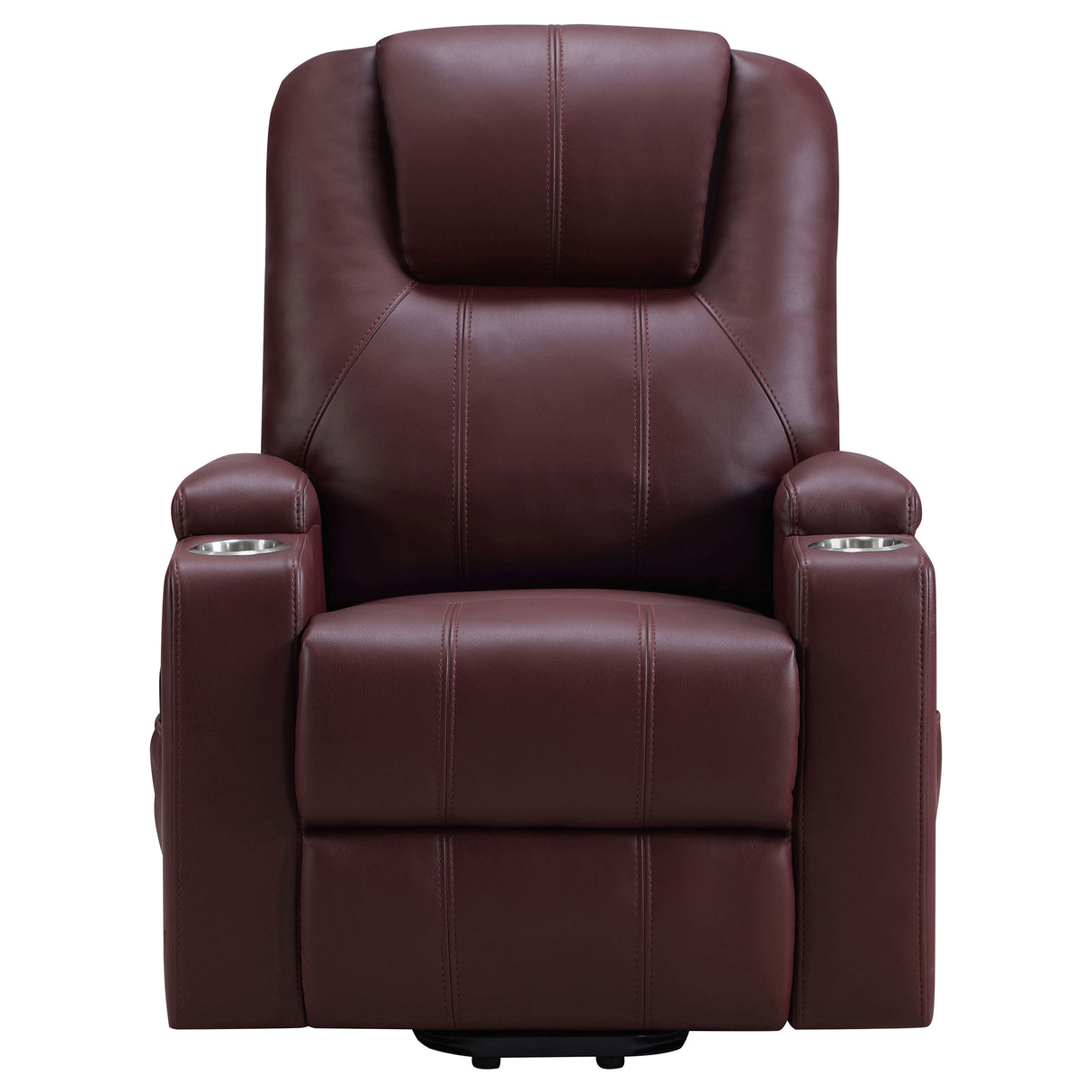Armstrong Power Lift Massage Recliner - galleria furniture outlet
