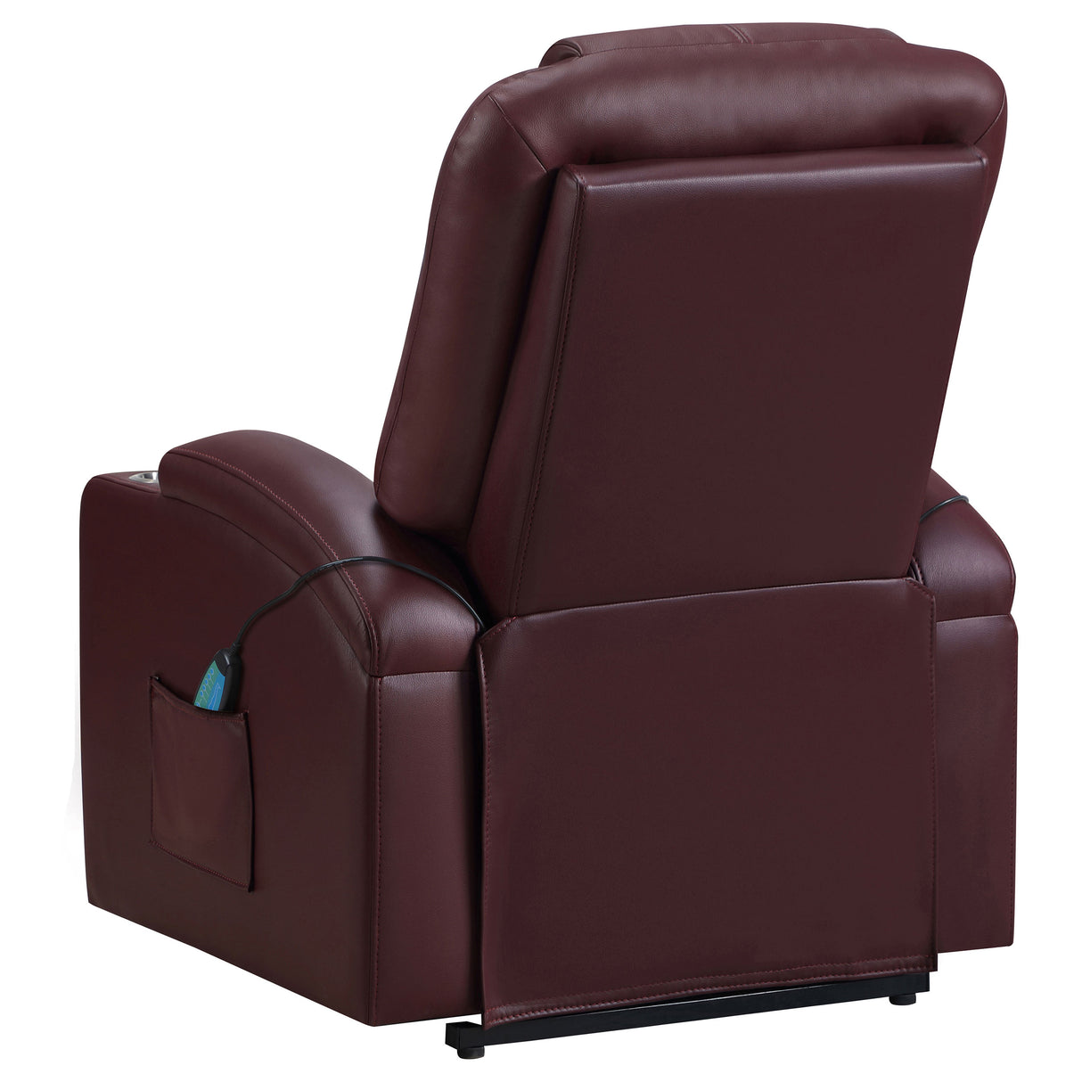 Armstrong Power Lift Massage Recliner - galleria furniture outlet