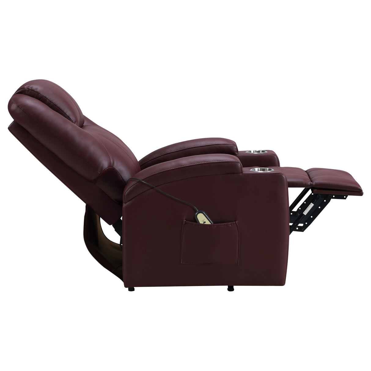 Armstrong Power Lift Massage Recliner - galleria furniture outlet
