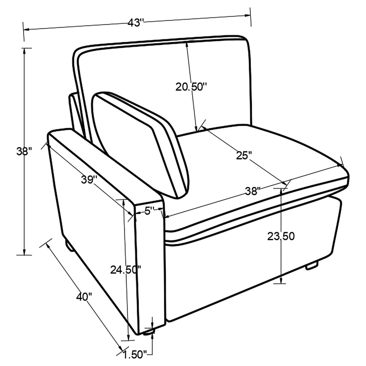 Collins Power Recliner Sectionals