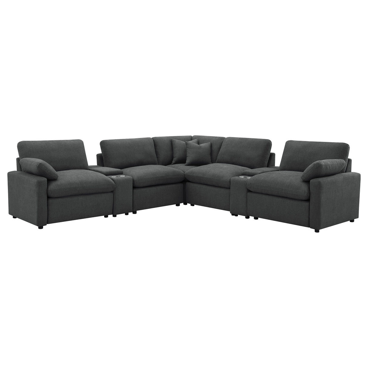 Collins Modular Power Reclining Sectional Sofa - galleria furniture outlet