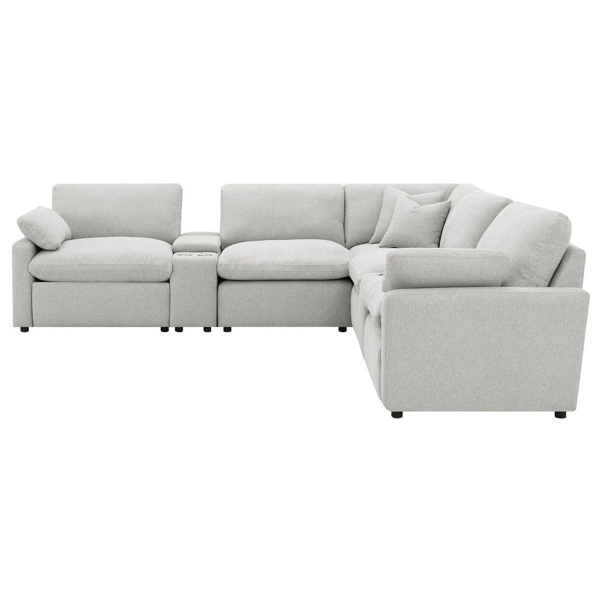 Collins Modular Power Reclining Sectional Sofa - galleria furniture outlet
