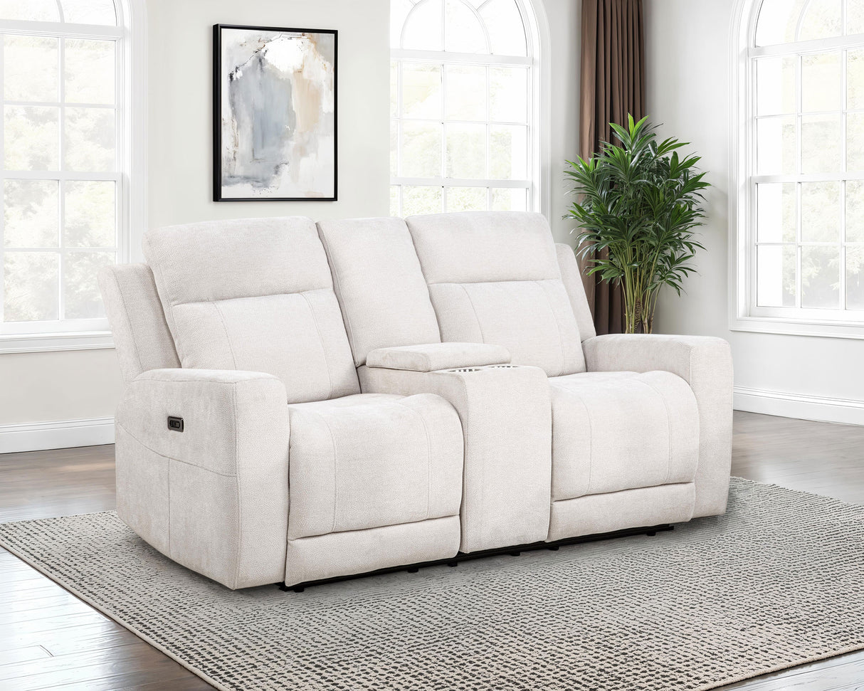 Kennett Power Reclining Loveseat - galleria furniture outlet
