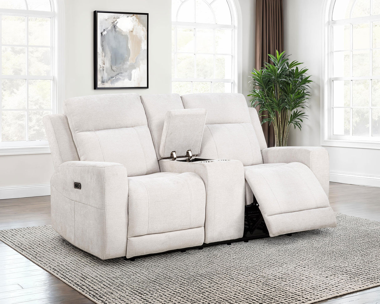 Kennett Power Reclining Loveseat - galleria furniture outlet