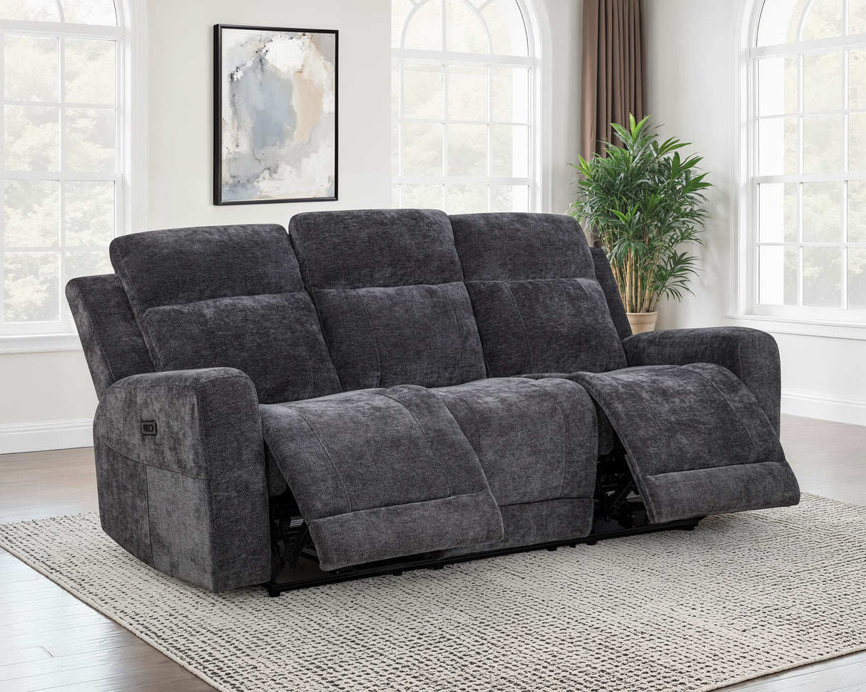 Kennett Power Reclining Sofa - galleria furniture outlet