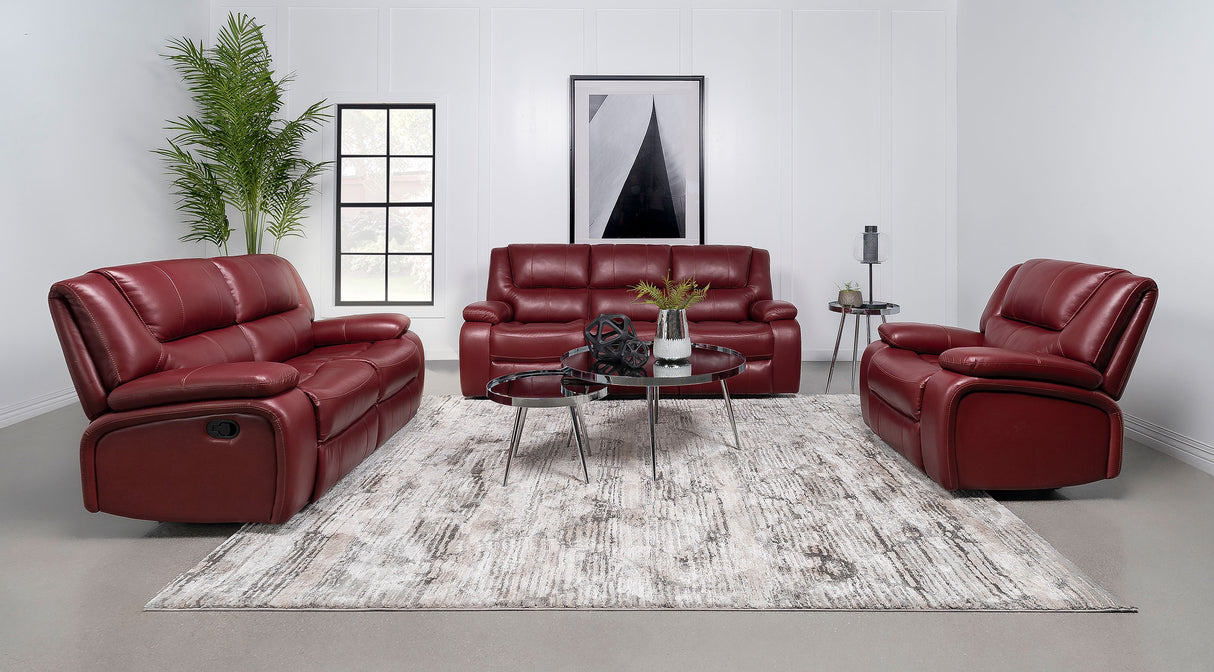 Camila Reclining Loveseat - galleria furniture outlet