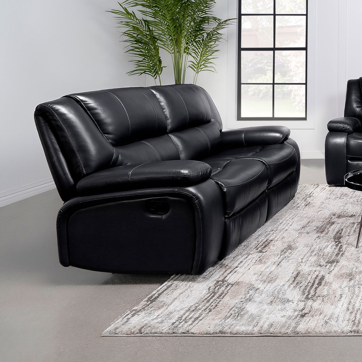 Camila Reclining Loveseat - galleria furniture outlet