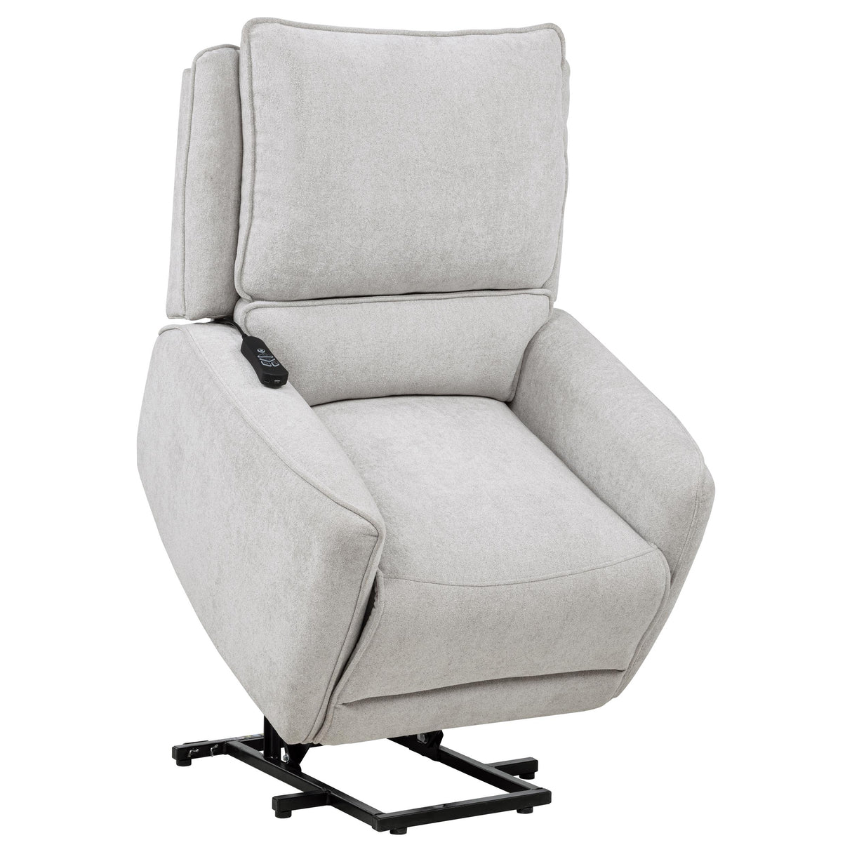 Sylmar Dual Power Lift Recliner - galleria furniture outlet