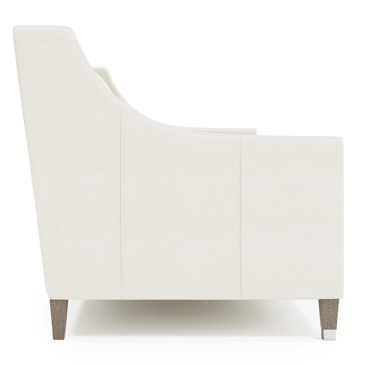 Palisades Leather Sofa Without Pillows & Nails