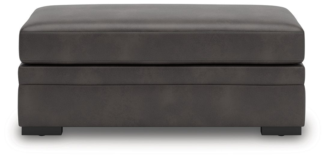 Lofton-Pike Oversized Accent Ottoman - galleria furniture outlet