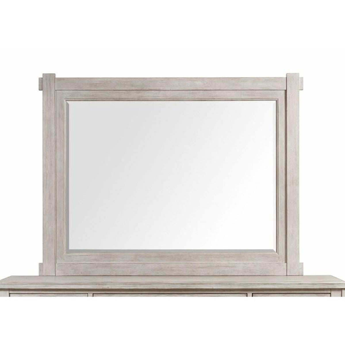 Elements International Scott Mirror in White image