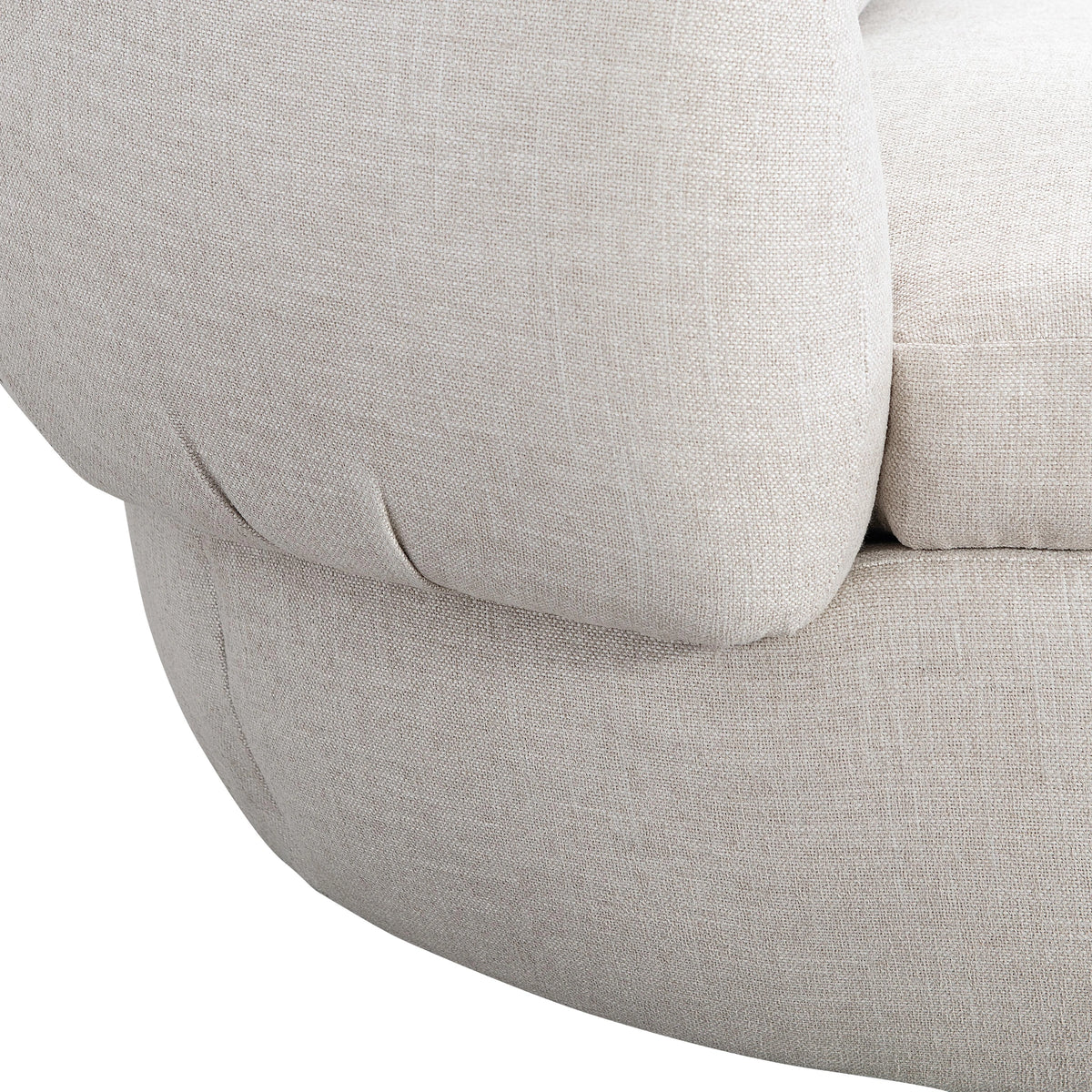 Ollie Fabric Swivel Chair