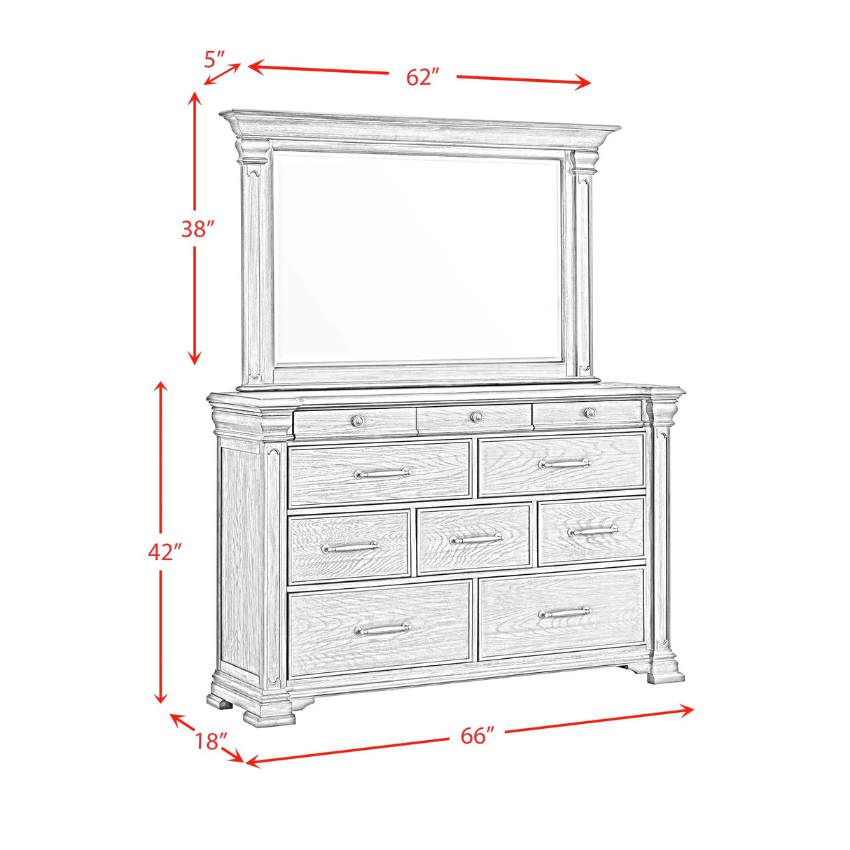 Kings Court Bedroom Set
