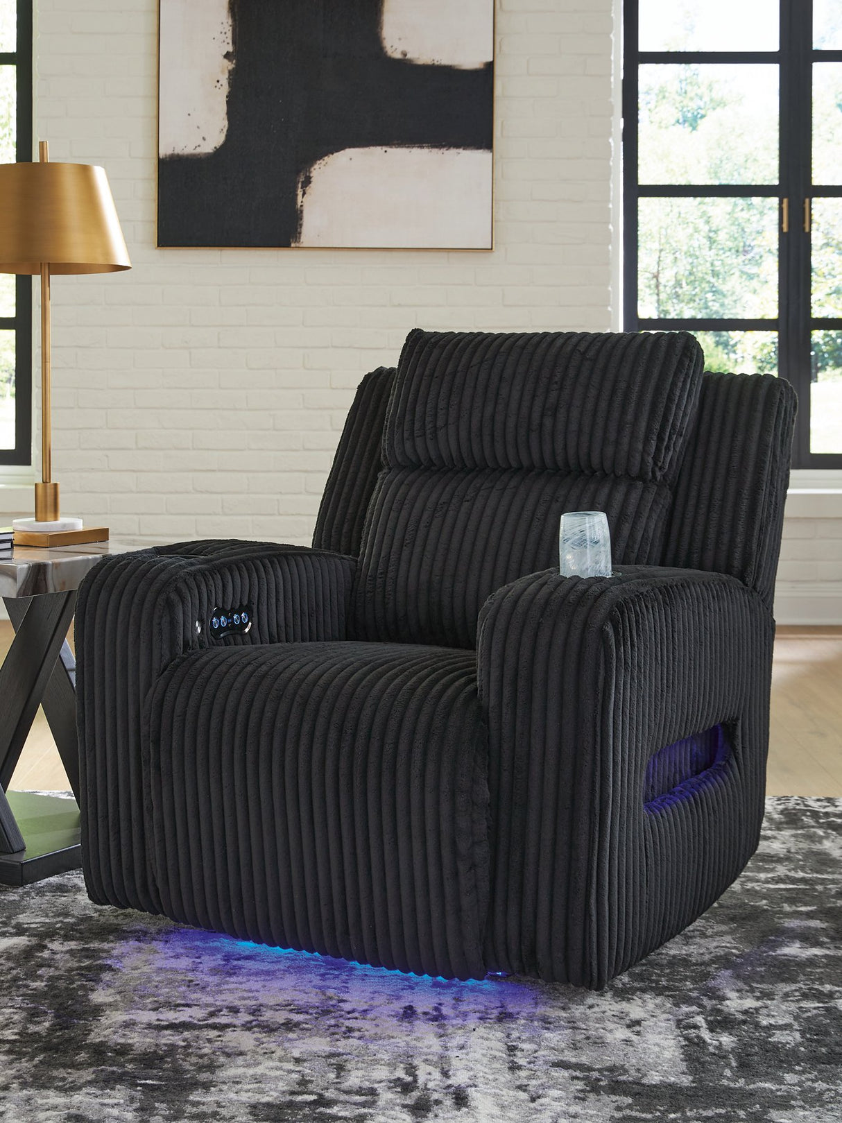 Forest Lake Power Recliner - galleria furniture outlet