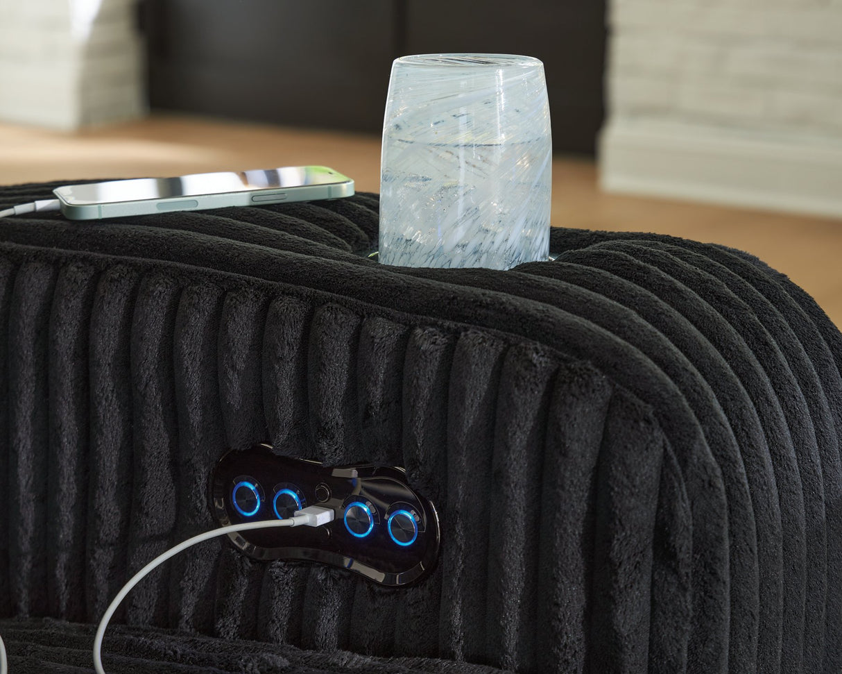 Forest Lake Power Reclining Sofa - galleria furniture outlet