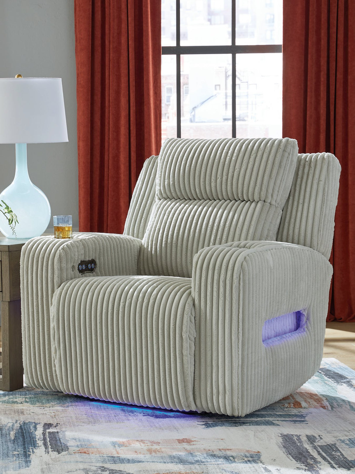 Forest Lake Power Recliner - galleria furniture outlet