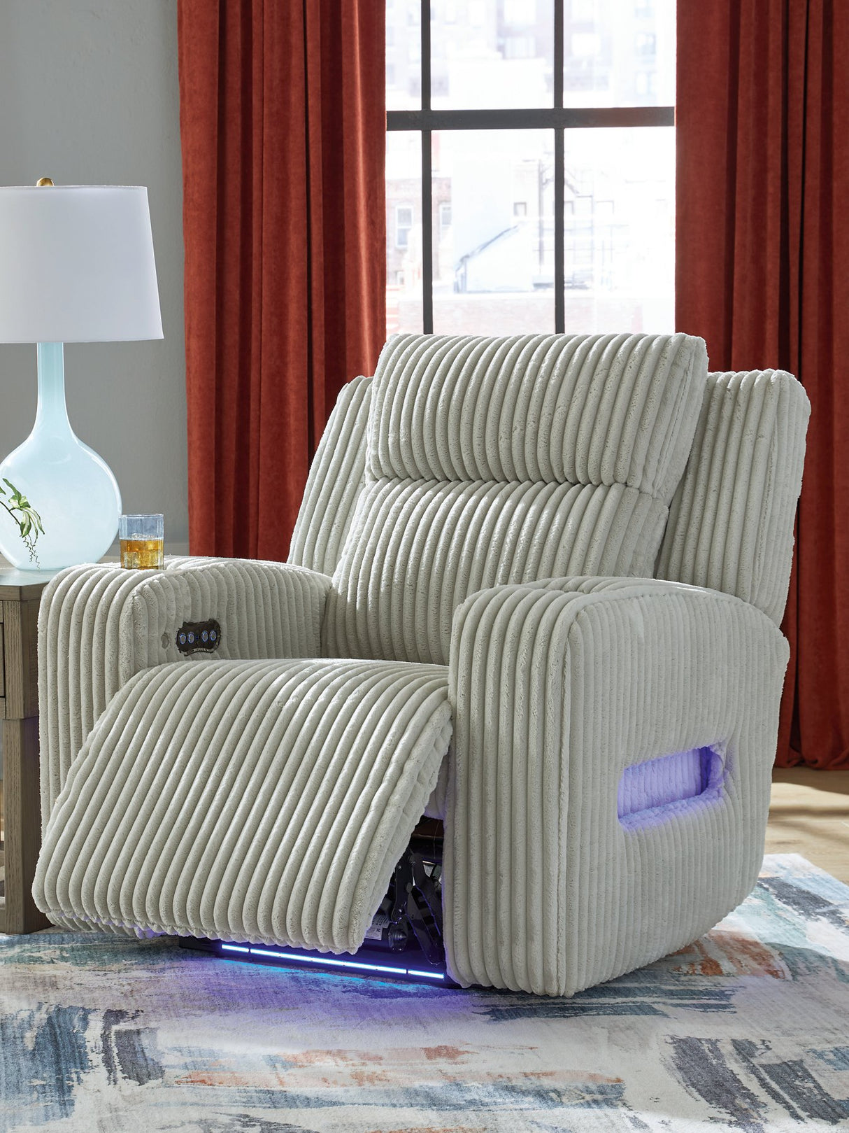 Forest Lake Power Recliner - galleria furniture outlet