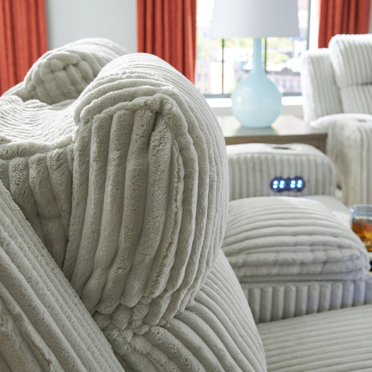 Forest Lake Power Reclining Sofa - galleria furniture outlet