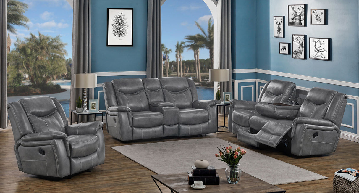 Conrad Reclining Sofa Set - galleria furniture outlet