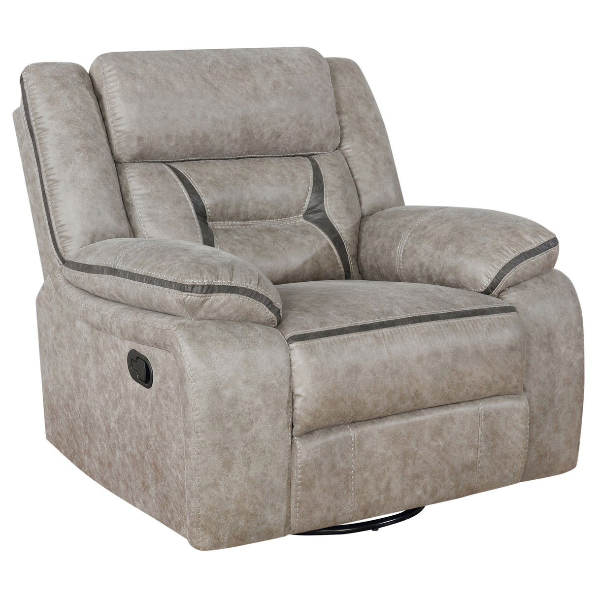 Greer Swivel Glider Recliner - galleria furniture outlet