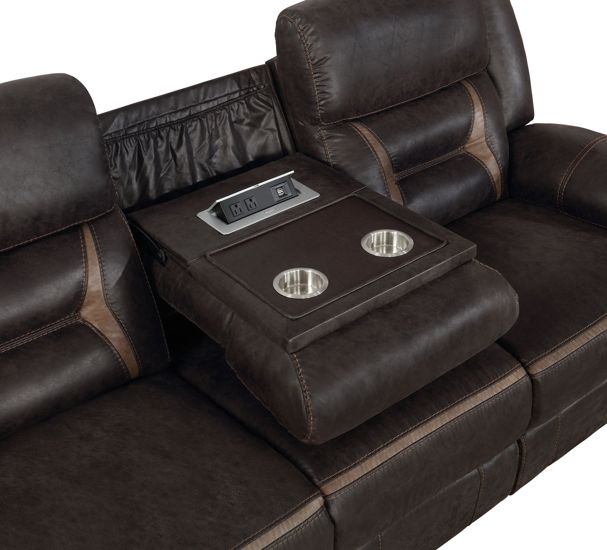 Greer Reclining Sofa Set - galleria furniture outlet