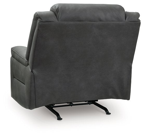 Status Check Recliner - galleria furniture outlet