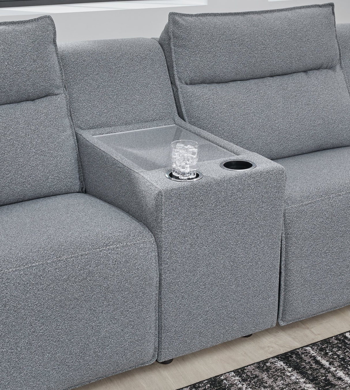 Modmax Power Reclining Sectional - galleria furniture outlet